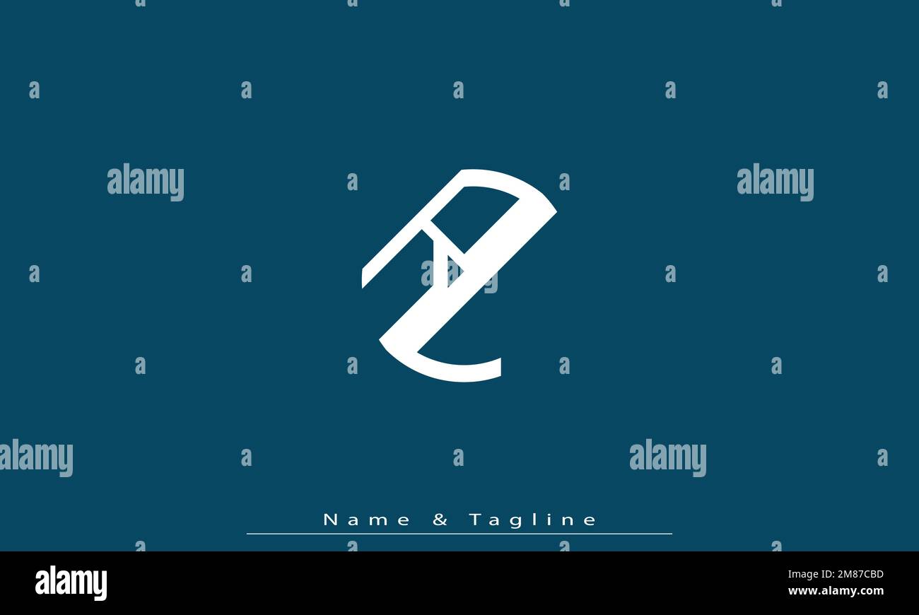 Alphabet letters Initials Monogram logo RL , LR Stock Vector