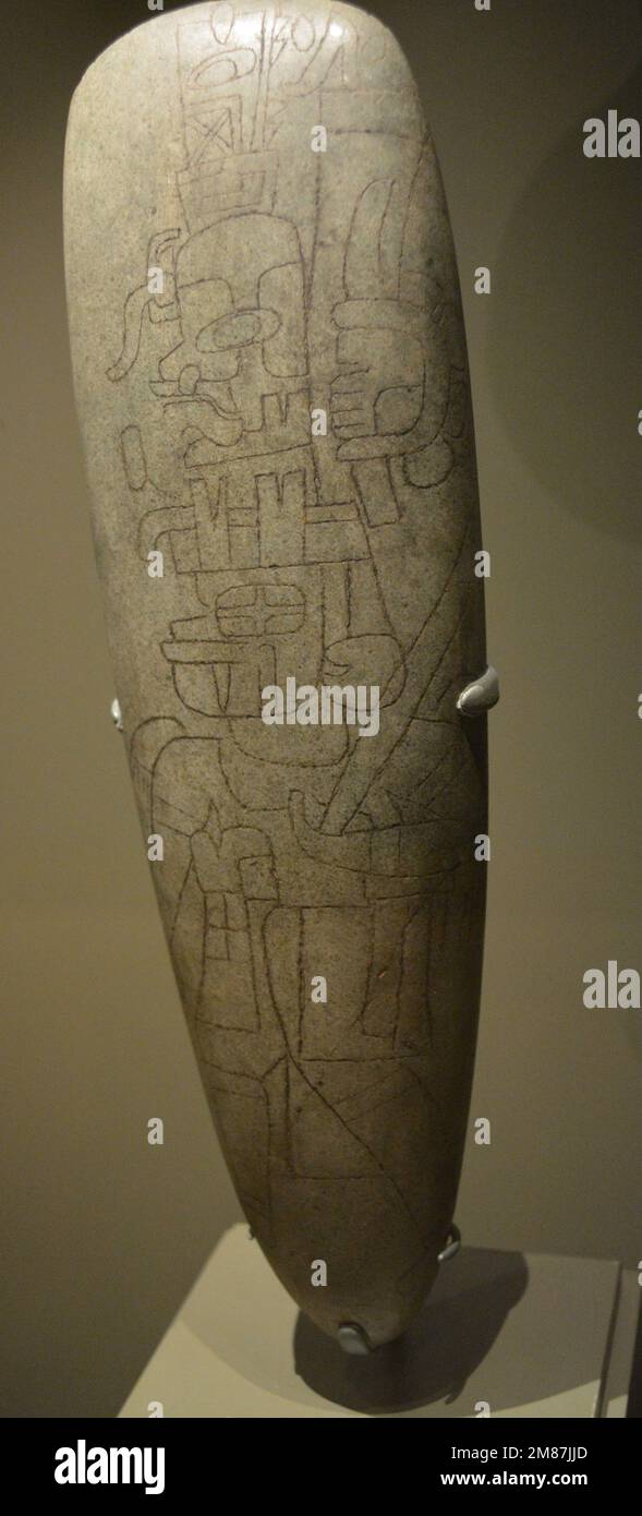 Precolumbian art in the Dallas Museum of Art, Dallas Texas Stock Photo