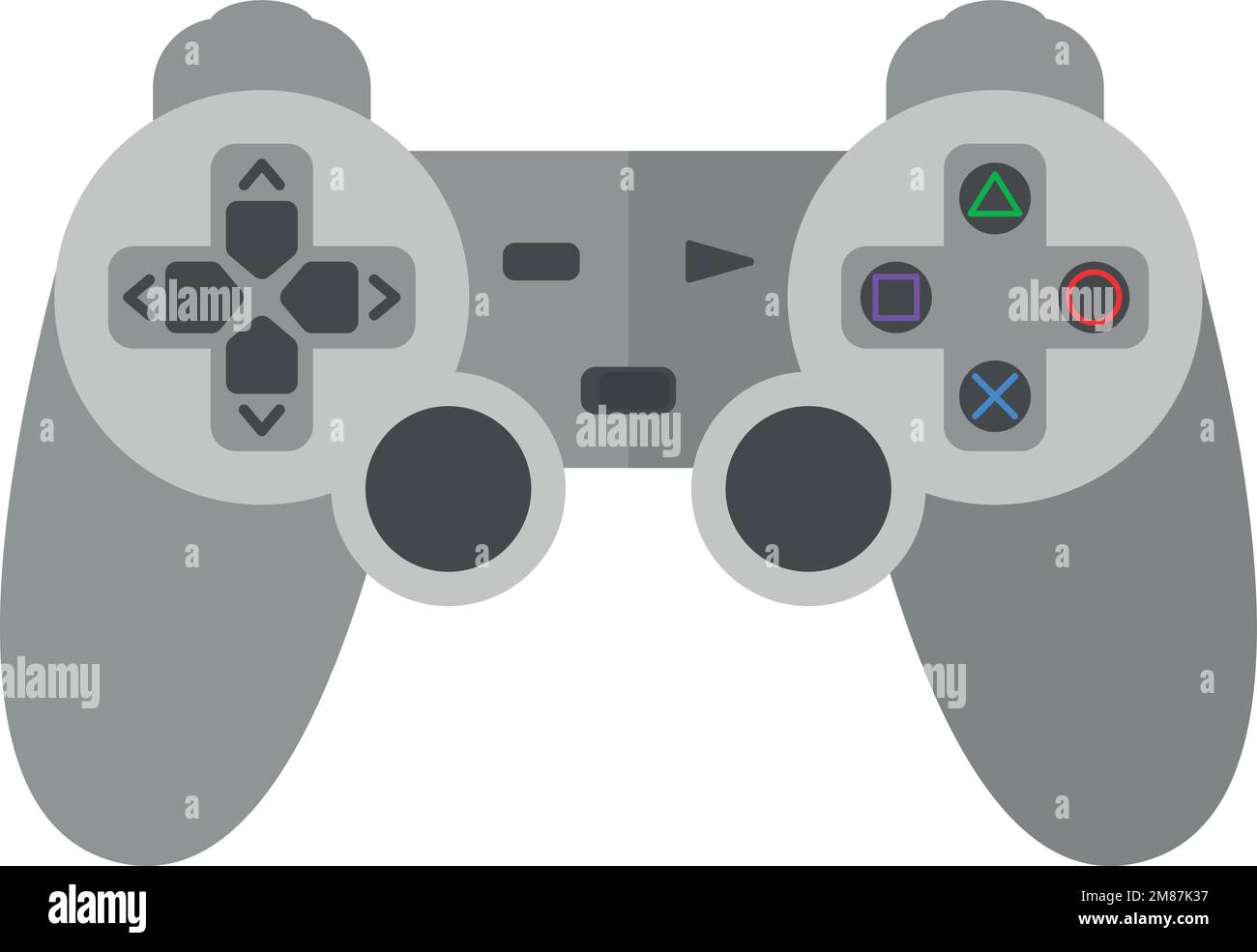 Console joystick icon. Video game controller symbol Stock Vector Image