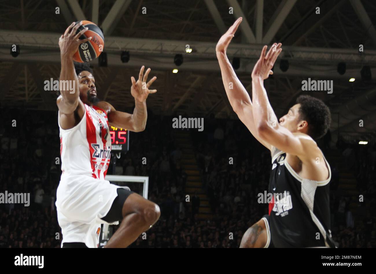 Bologna, Italy, 12/01/2023, Shaquielle Mckissic (Olympiacos Piraeus