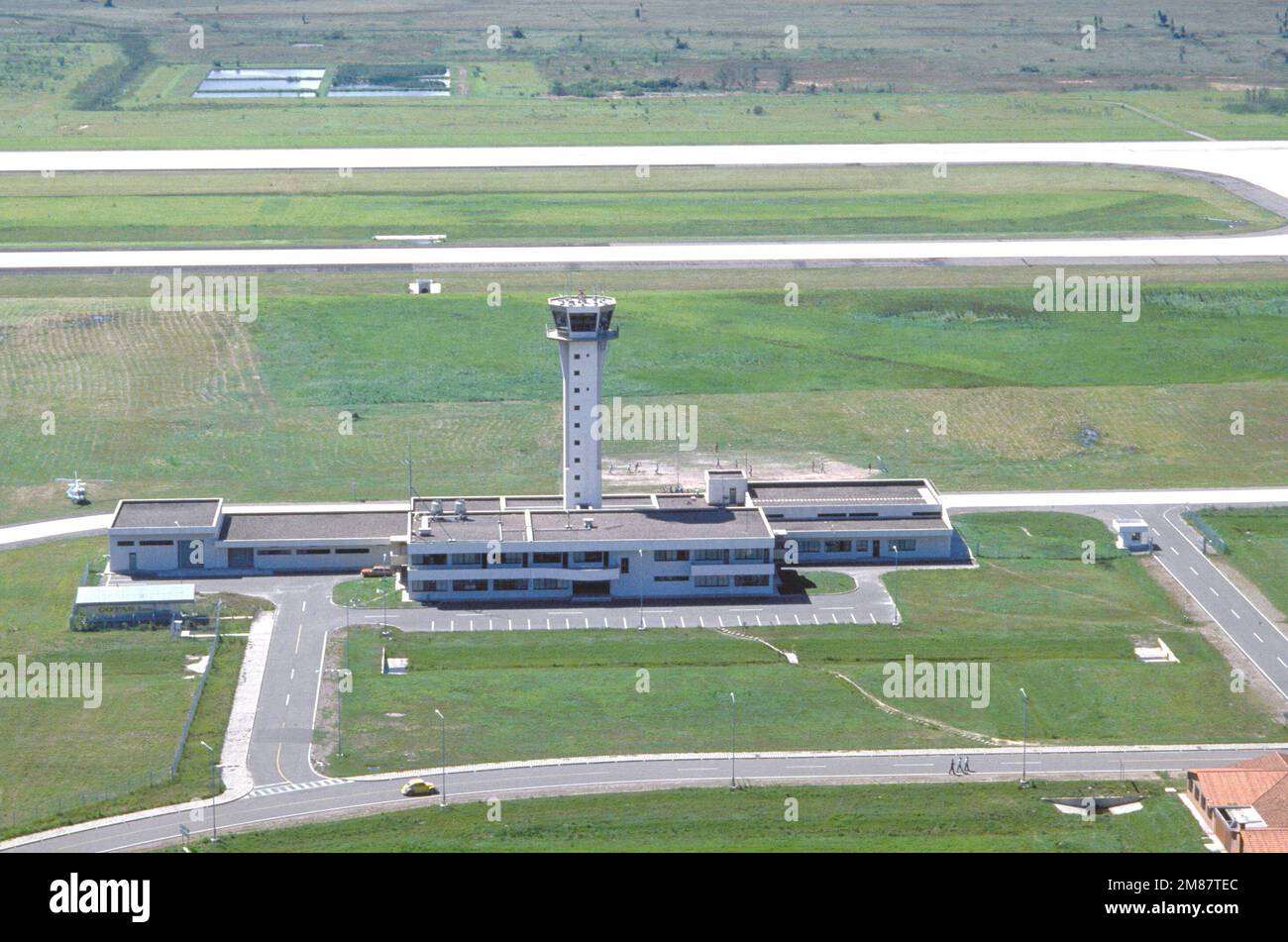 Aerial view of main building and control tower of Viru Viru International  Airport. Base: Santa Cruz De La Sierra Country: Bolivia (BOL Stock Photo -  Alamy