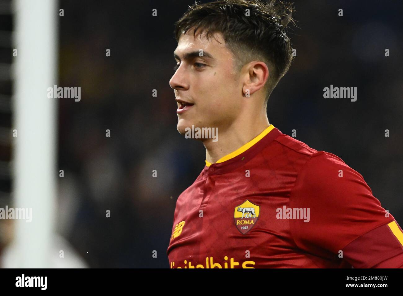 Paulo Dybala of A.S. Roma uring the Coppa Italia quarter-final