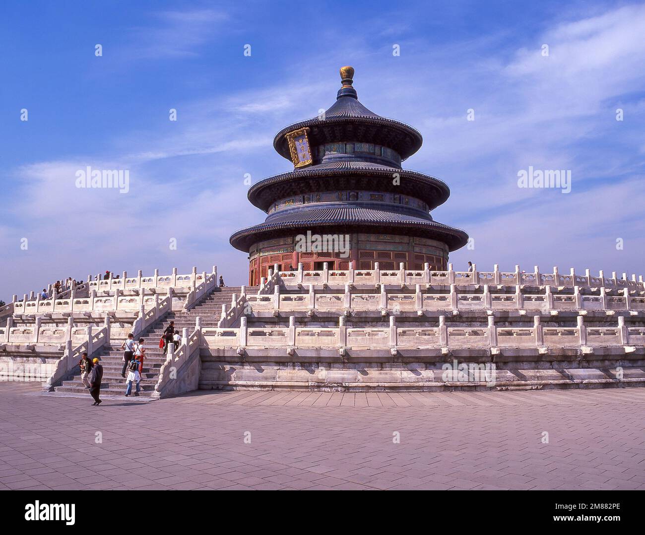 Hall of Prayer for Good Harvests, Temple of Heaven, Dongcheng, Beijing, Beijing and Northeast, The People's Republic of China Stock Photo