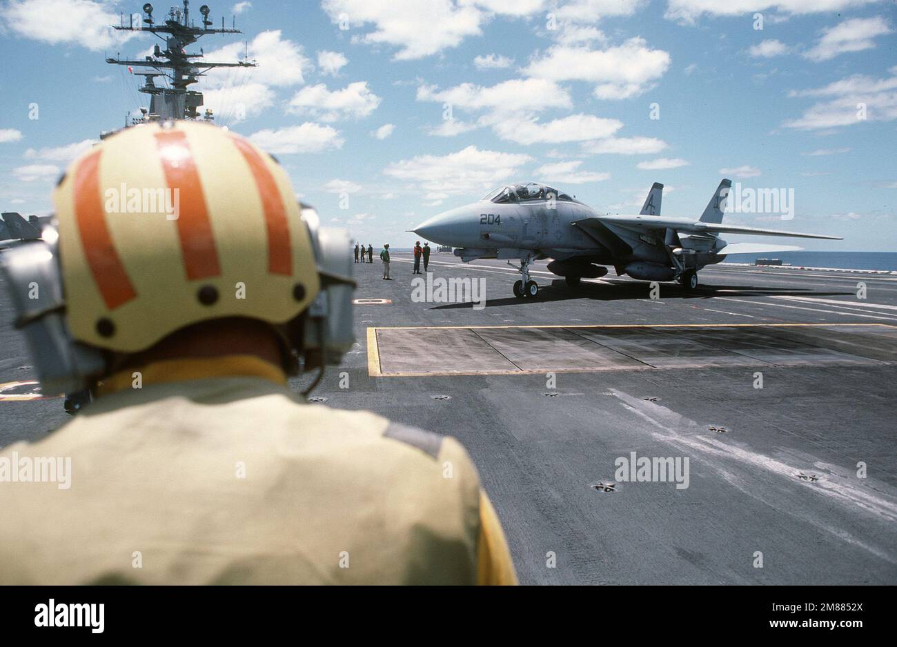 DN-ST-87-10432. Base: USS Dwight D Eisenhower (CVN 69) Country ...