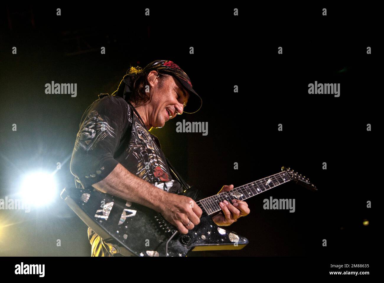 Matthias Jabs, leadguitarist of the German rock band Scorpions. Lisbon, 2011 Stock Photo Alamy