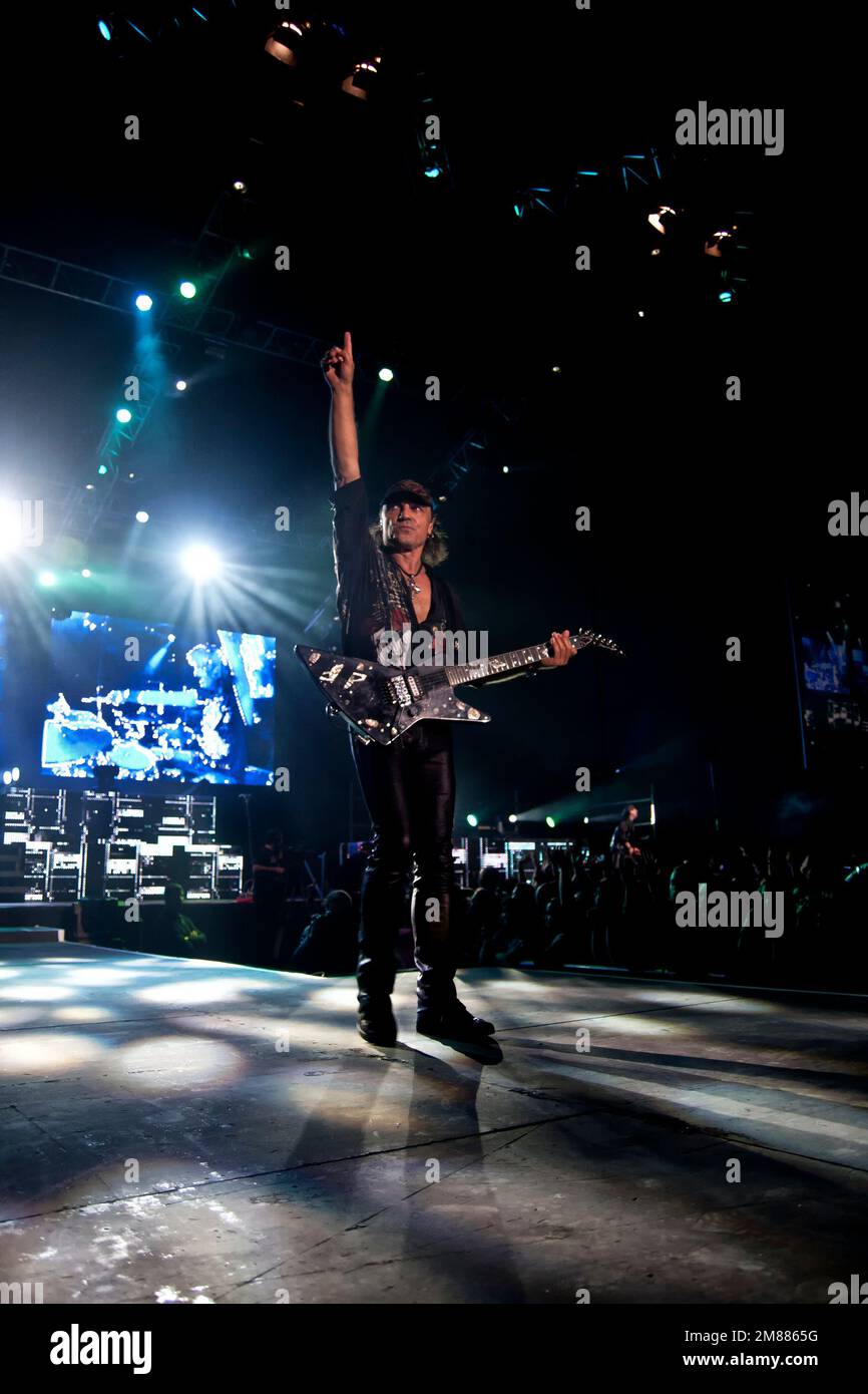 Matthias Jabs, leadguitarist of the German rock band Scorpions. Lisbon, 2011 Stock Photo Alamy
