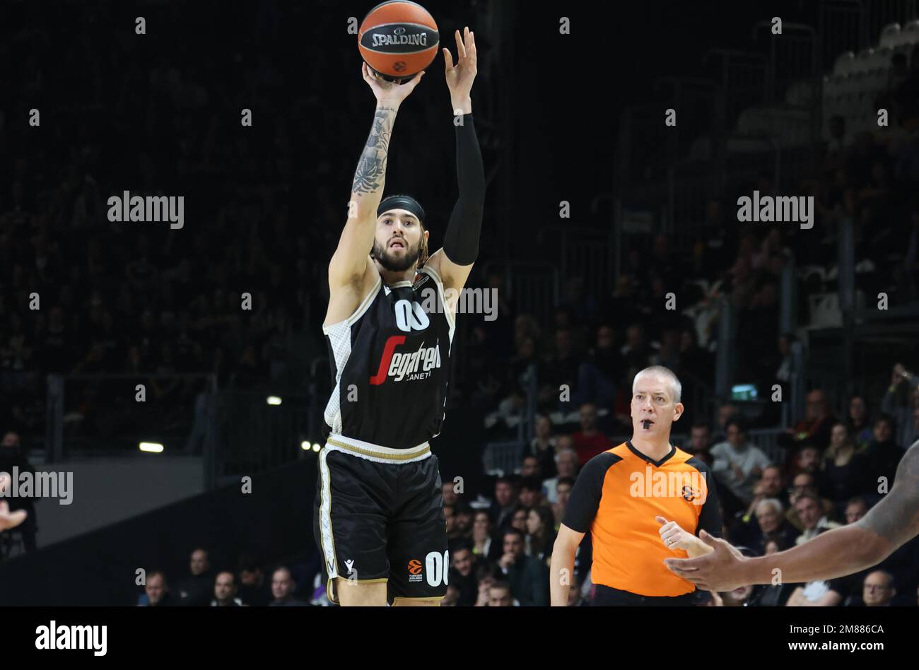 Bologna, Italy, 12/01/2023, Isaia Cordinier (Segafredo Virtus Bologna
