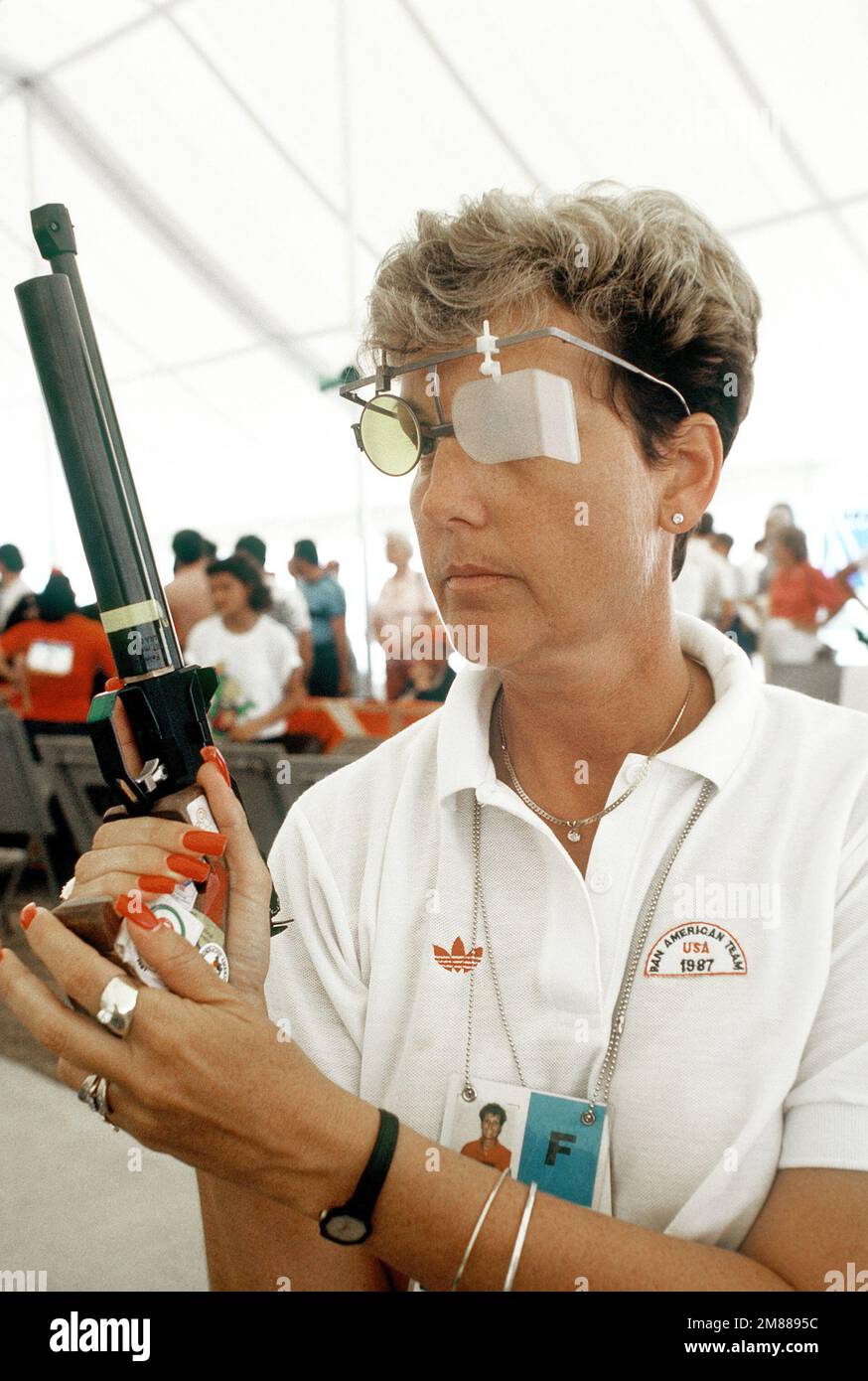 Ruby Foxe SSGT Ruby Fox, U.S. Army Reserve, stands at the ready with her target ...