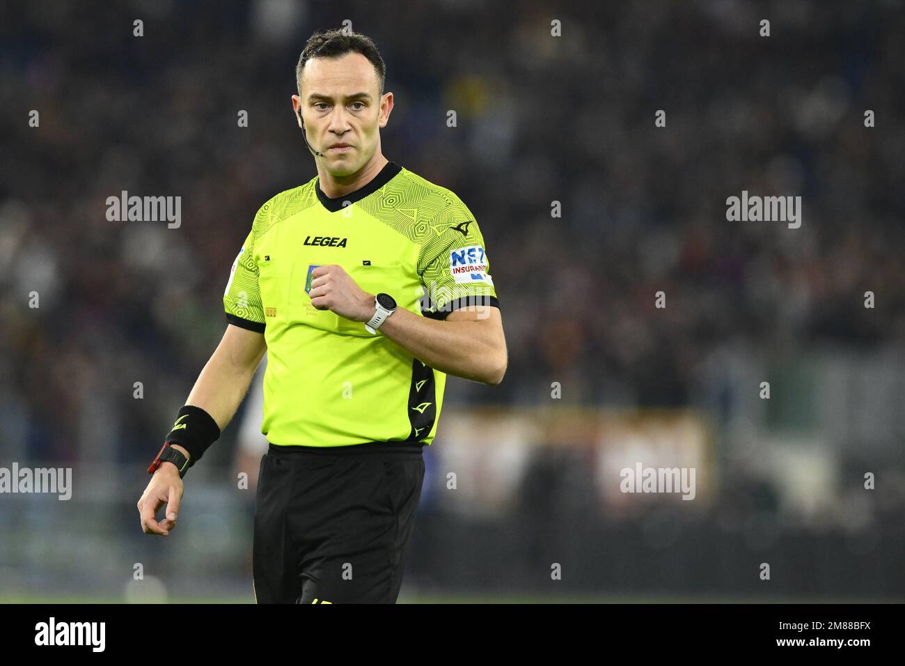 Paulo Dybala of A.S. Roma and Kevin Johannes Willem Strootman of Genoa CFC  during the Coppa Italia eighth-final between A.S. Roma vs Genoa C.F.C on Ja  Stock Photo - Alamy