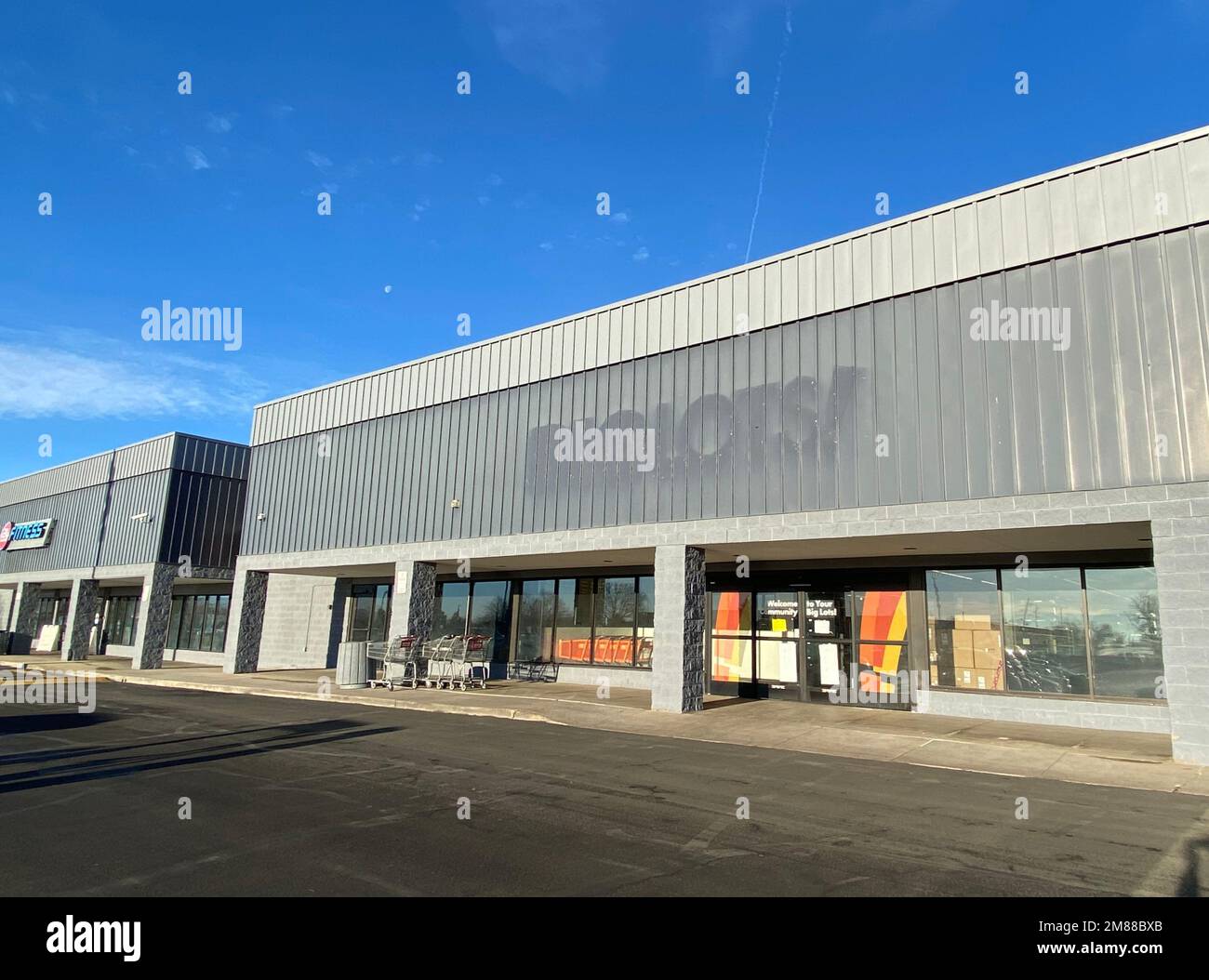 Arvada. 12th Jan, 2023. Photo taken on Jan. 12, 2023 shows a closed