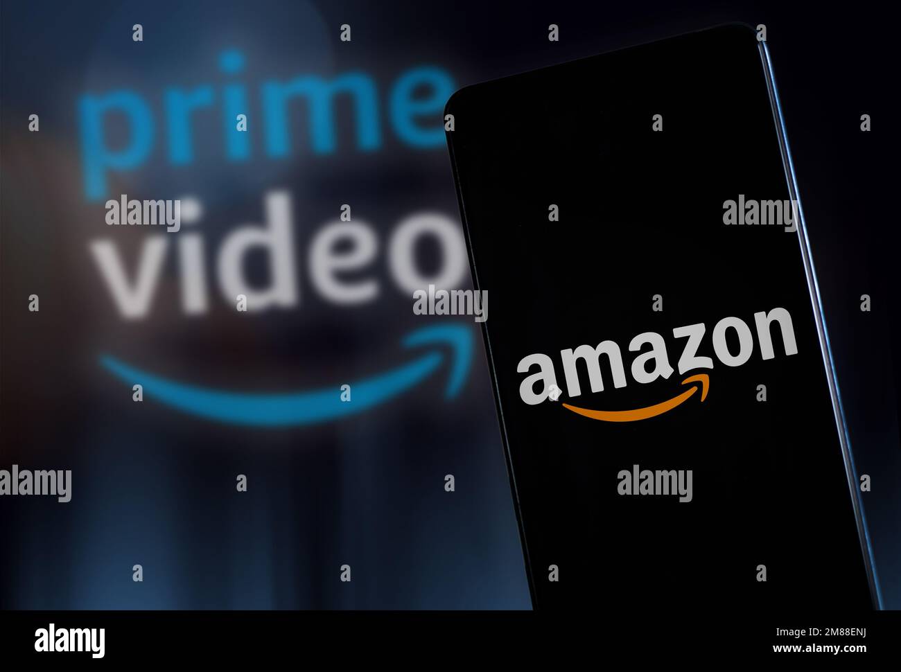 Amazon prime video app icon hi-res stock photography and images