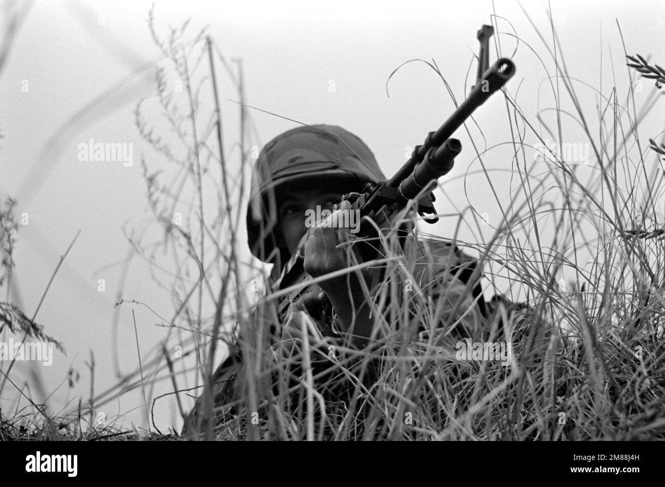 DM-SN-88-07920. Subject Operation/Series: BEAR HUNT Base: Uncheon Country: Republic Of Korea (KOR) Stock Photo