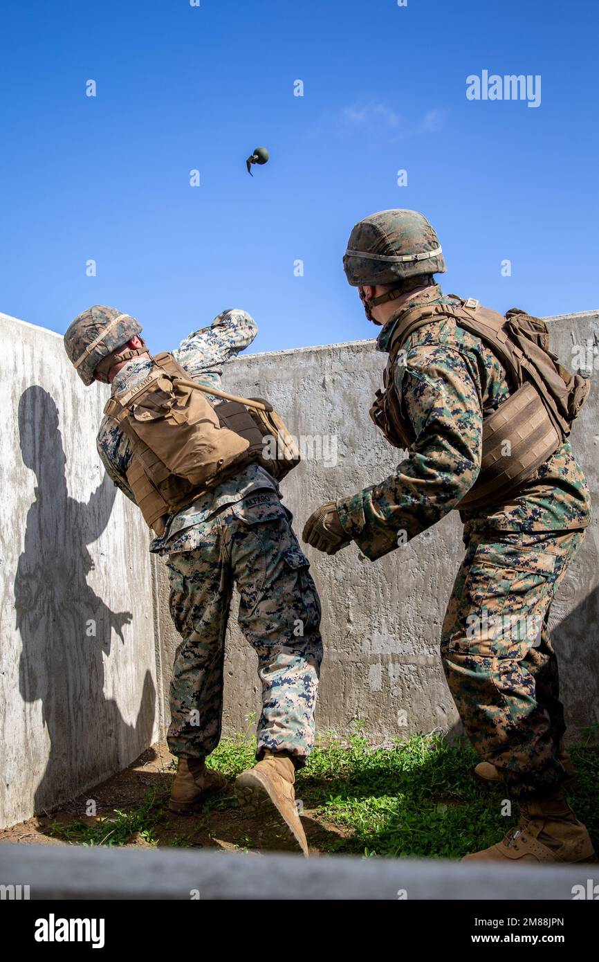 U.S. Marine Corps Cpl. Paul Alfaro, a network administrator with 1st