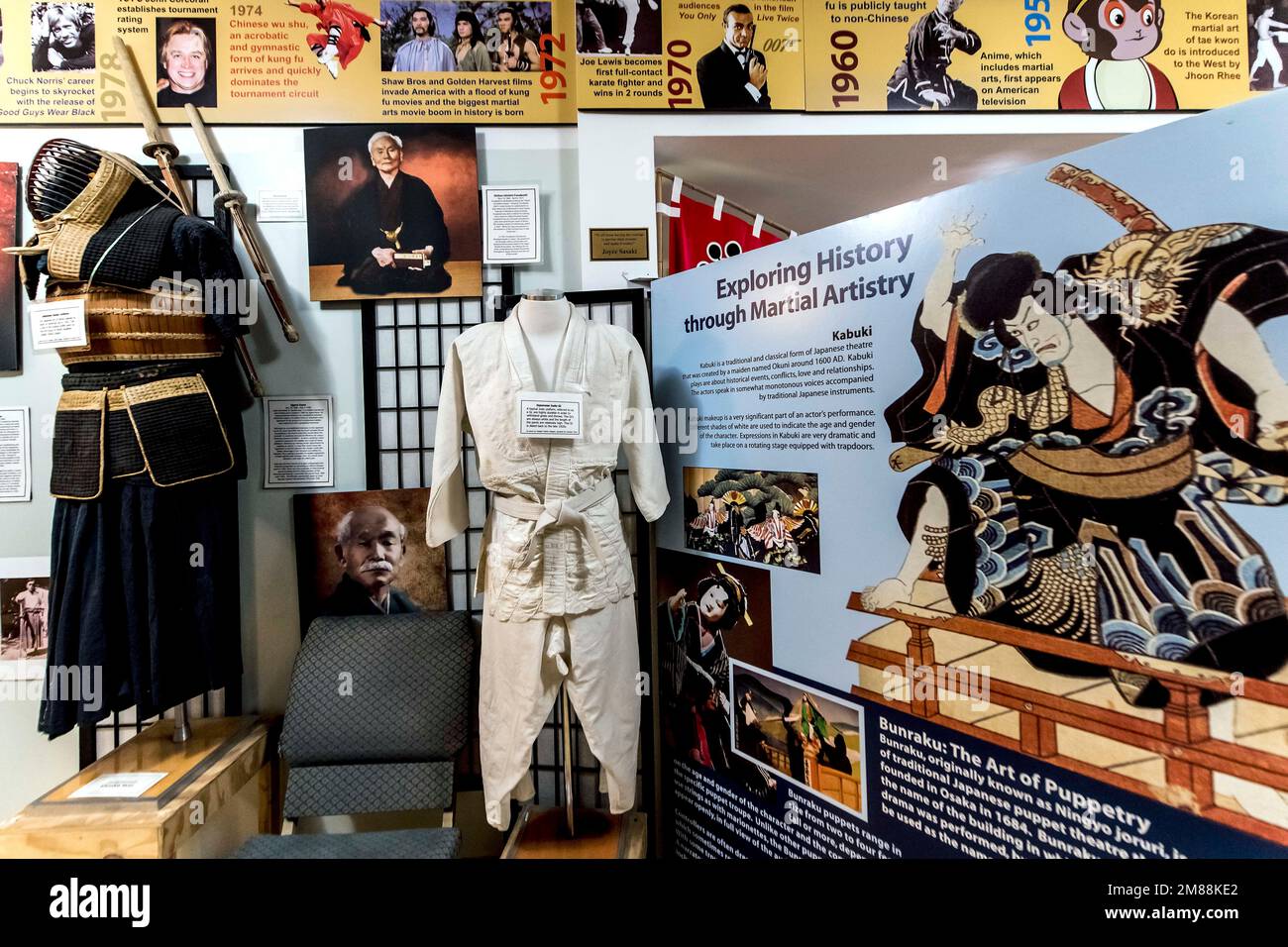 Burbank, California, USA. 12th Jan, 2023. The Martial Arts History