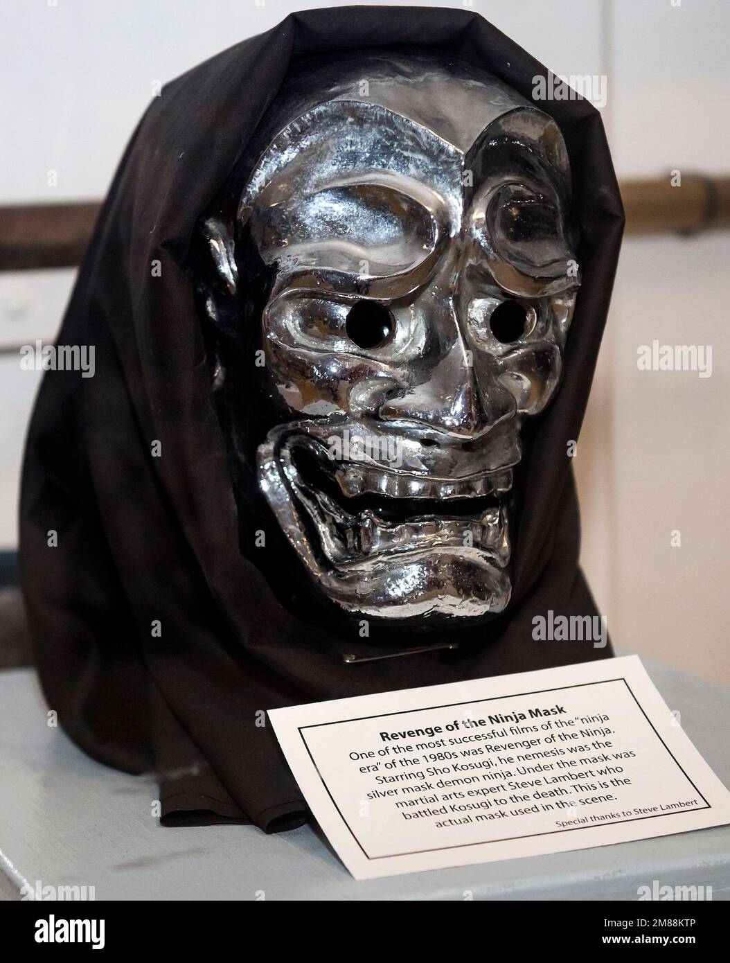 Burbank, California, USA. 12th Jan, 2023. Mask used in the 1983 film