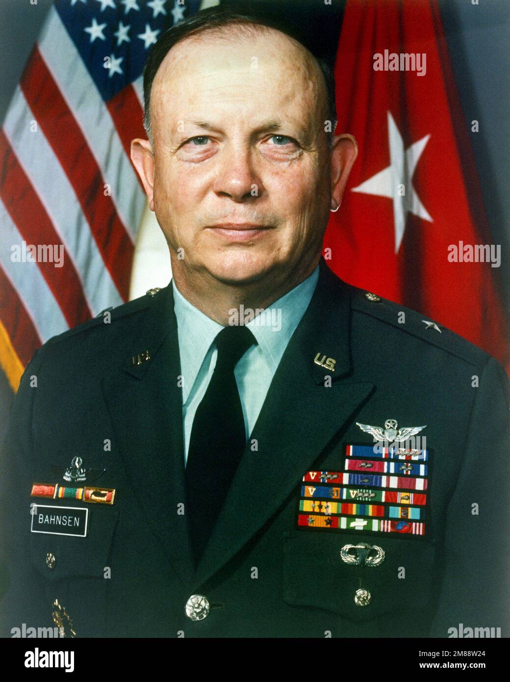 Portrait: US Army (USA) Brigadier General (BGEN) John C. Bahnsen ...