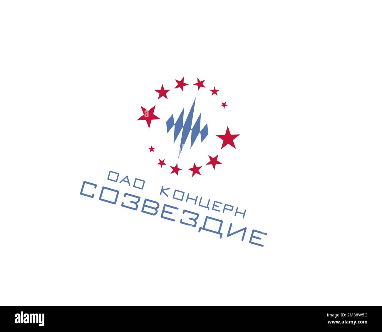 Sozvezdie, Rotated Logo, White Background B Stock Photo - Alamy