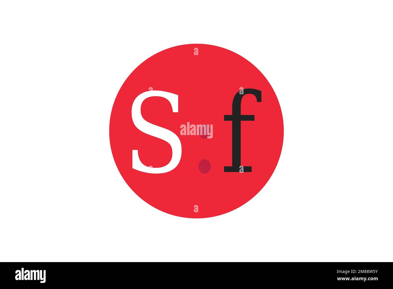 Smart Framework PHP, Logo, White background Stock Photo