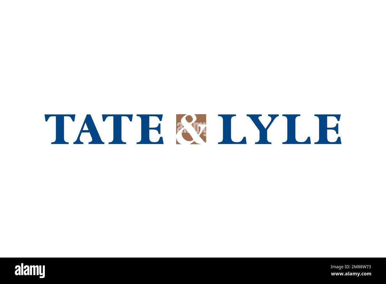 Tate & Lyle, Logo, White Background Stock Photo