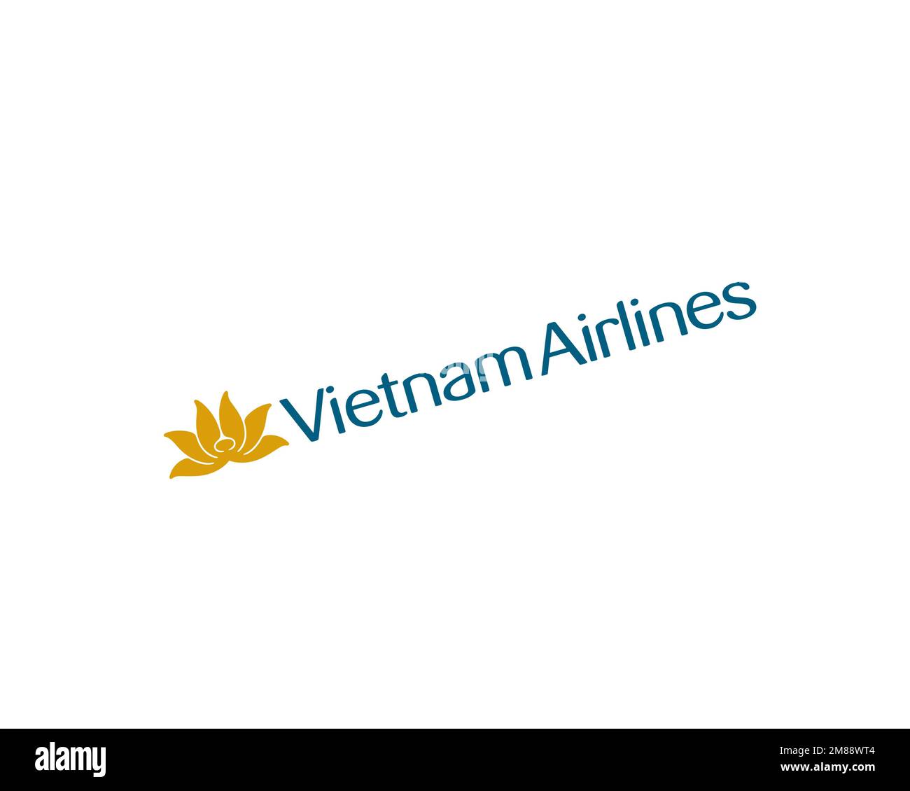 Vietnam Airline, rotated logo, white background Stock Photo - Alamy