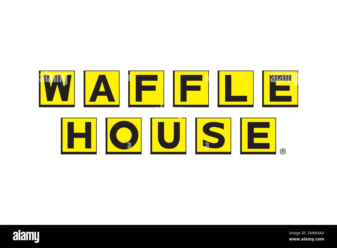Waffle House, Logo, White Background Stock Photo Alamy