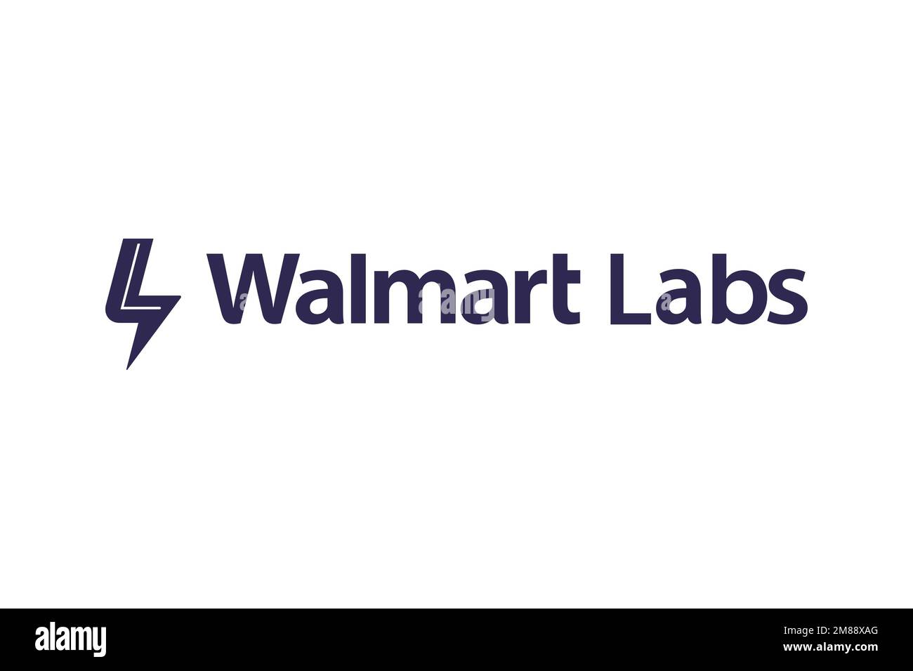 Walmart Labs, Logo, White Background Stock Photo Alamy