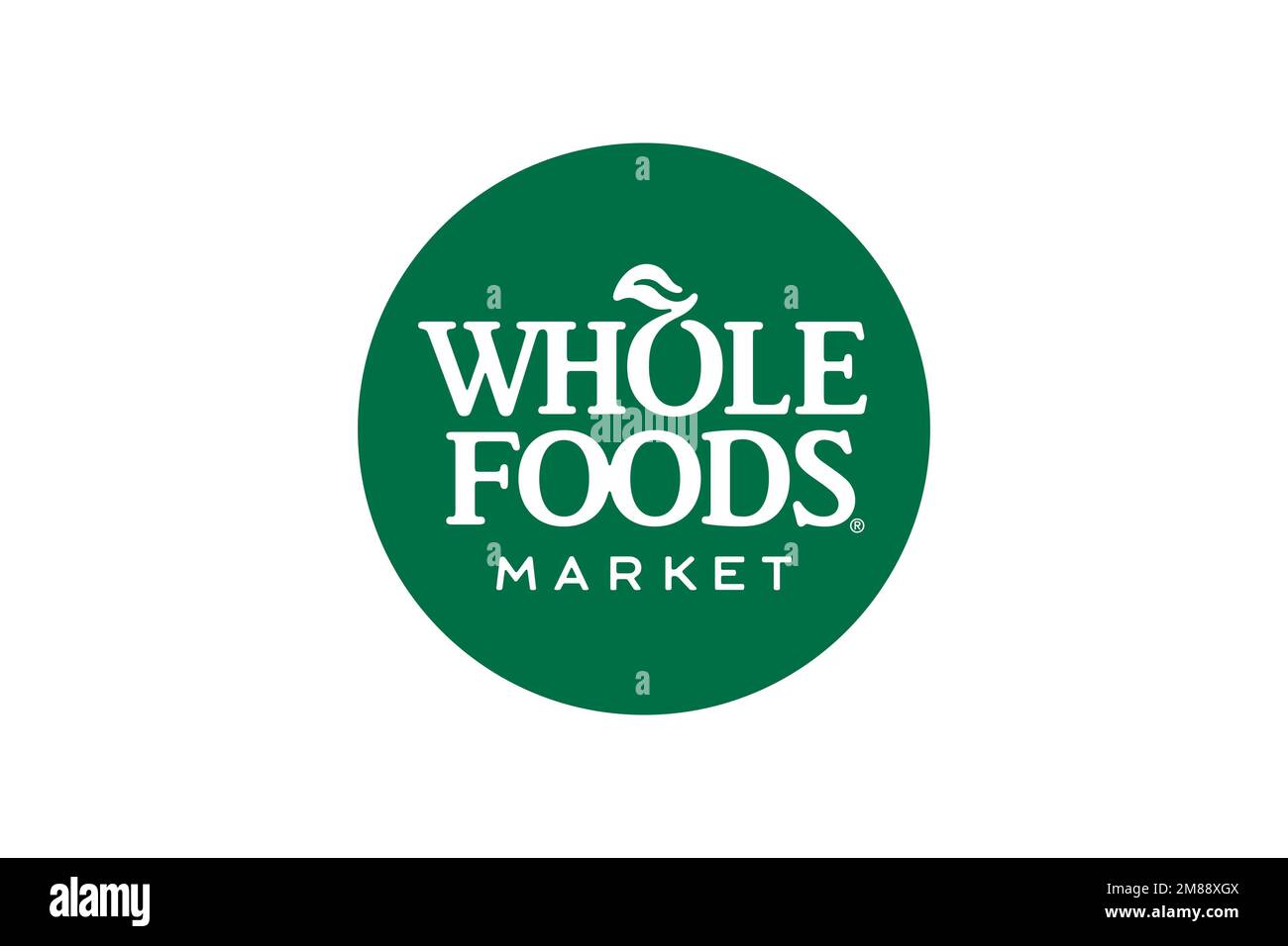 Whole Foods Market, Logo, White Background Stock Photo Alamy