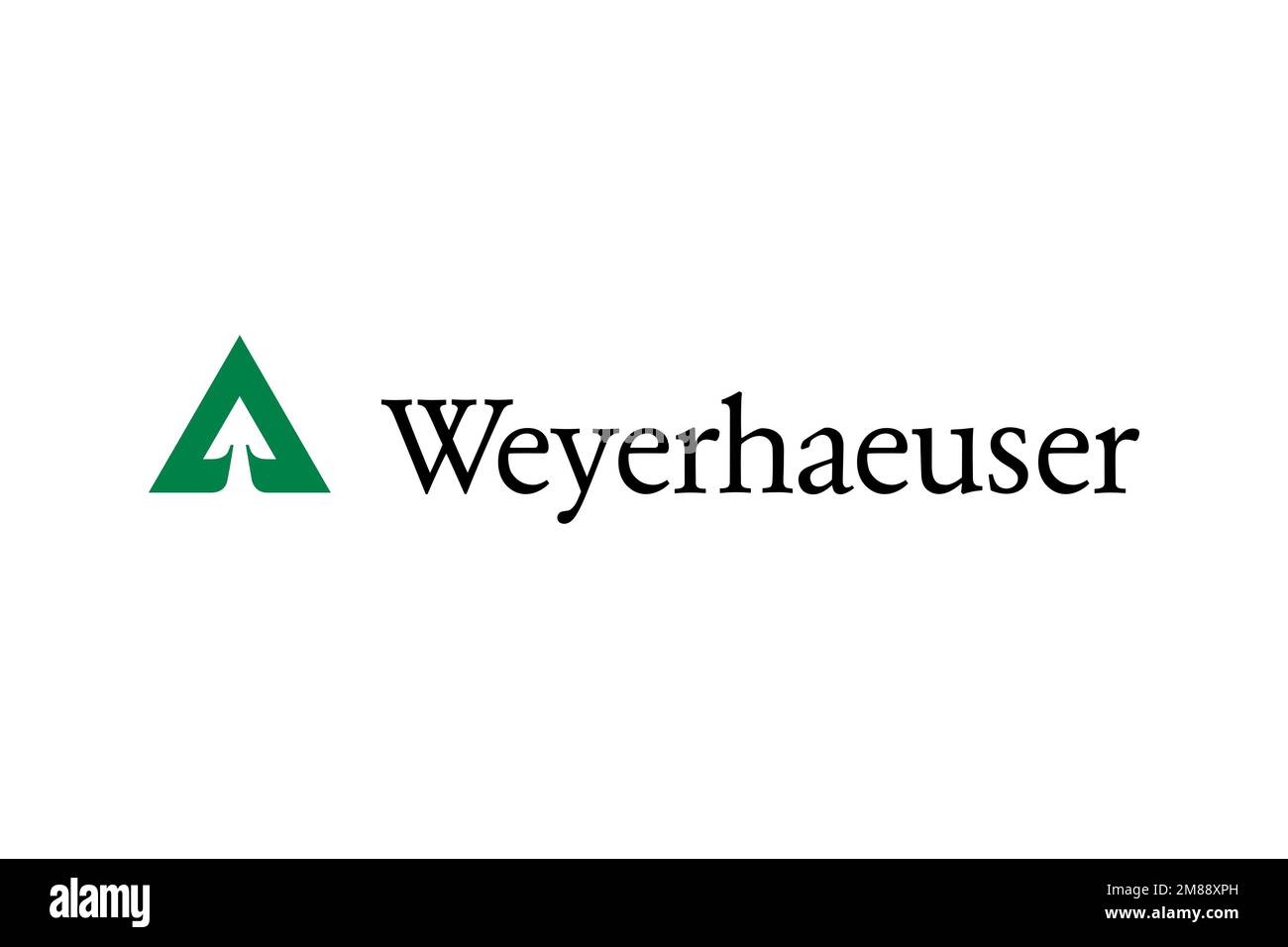 Weyerhaeuser, Logo, White background Stock Photo Alamy