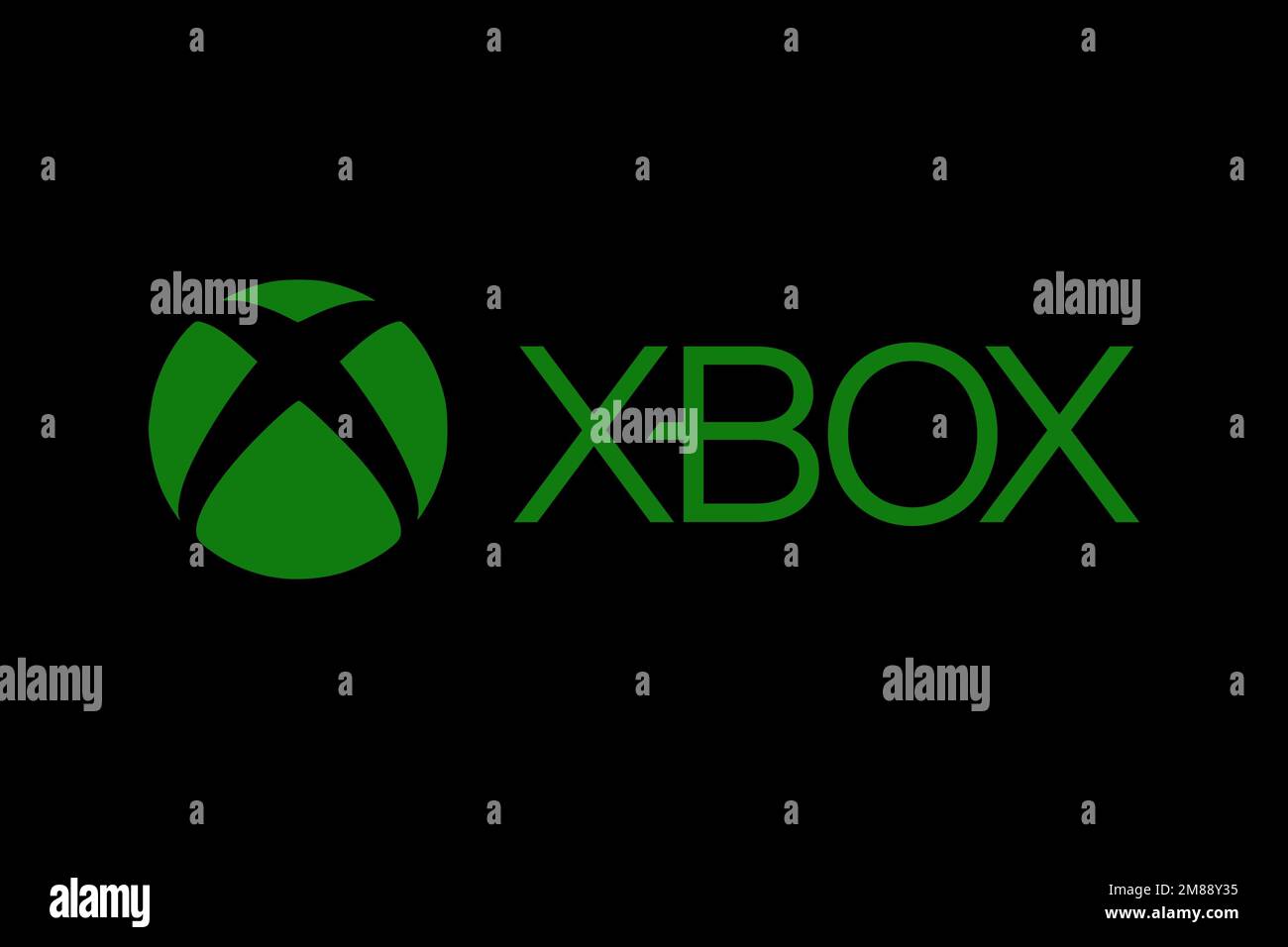 Xbox, Logo, Black background Stock Photo - Alamy
