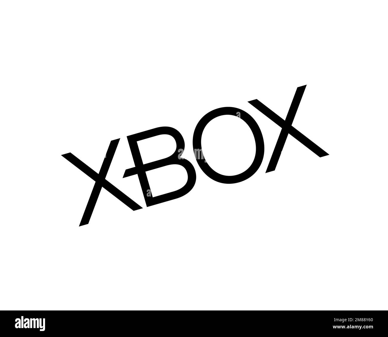 Xbox Game Studios, Rotated Logo, White Background Stock Photo - Alamy