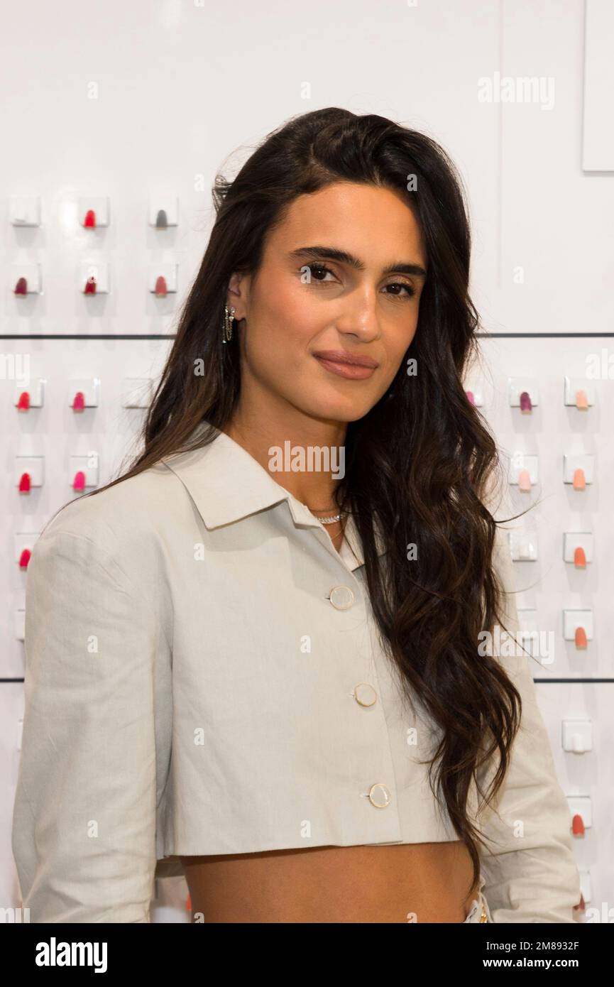 Isabela Rangel Grutman attends the grand opening of GLOSSLAB in Sunset