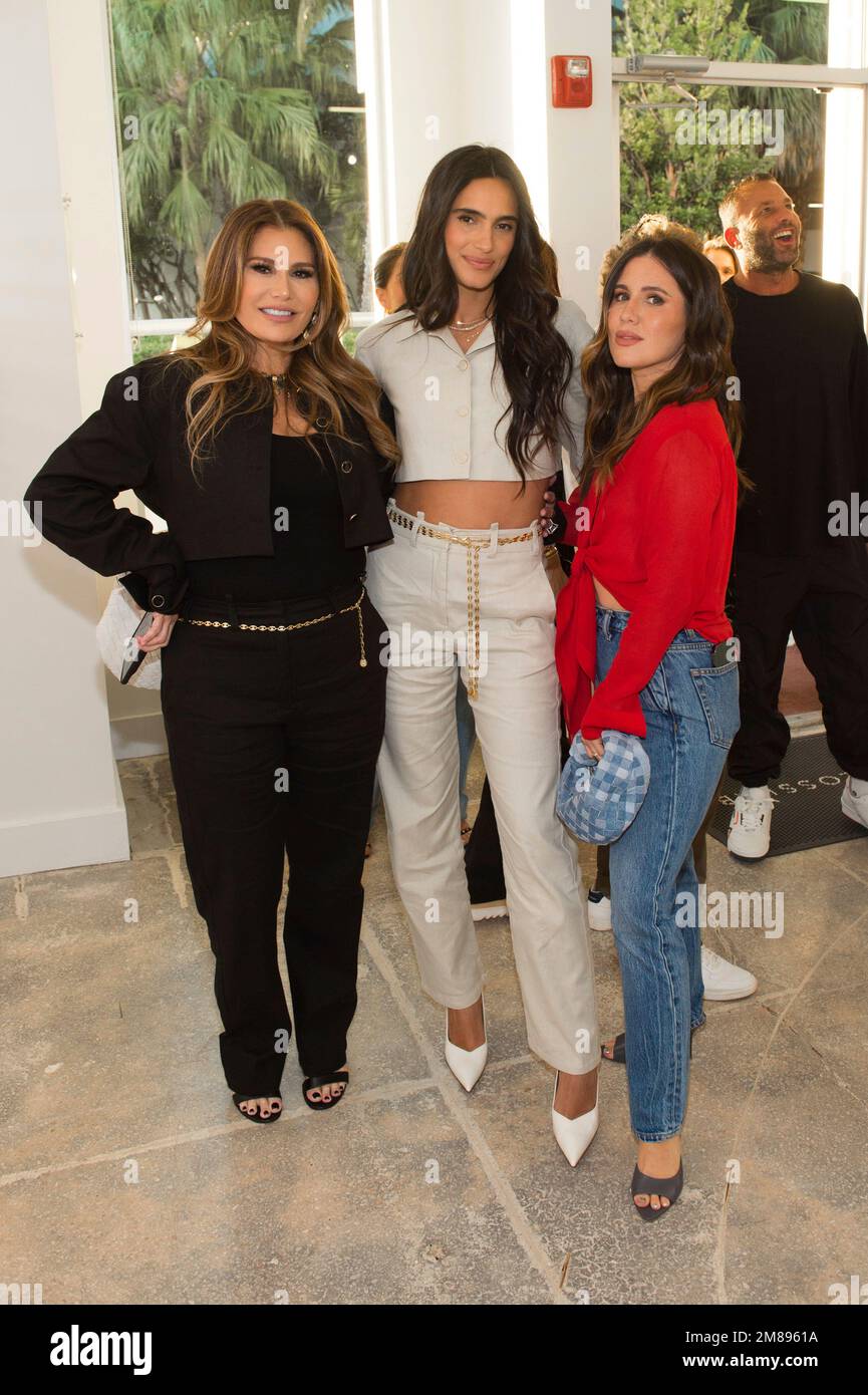 Loren Ridinger, from left, Isabela Rangel Grutman, and Amber Ridinger