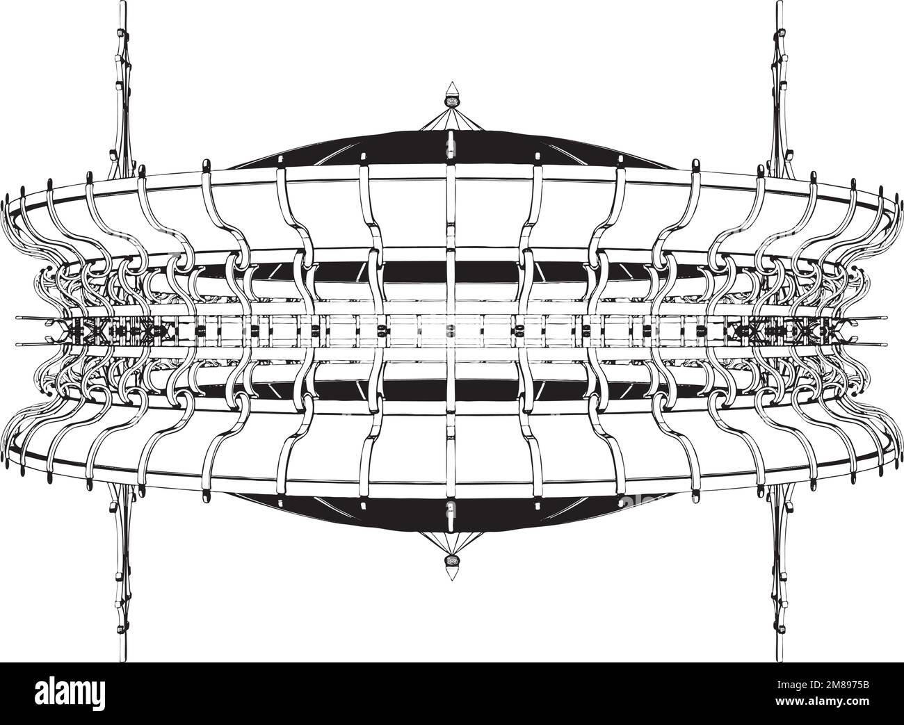 Abstract Constructions Structure Vector Stock Vector Image & Art - Alamy