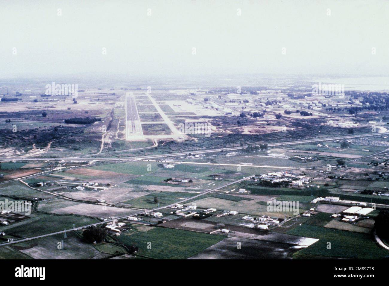 An aerial view of Naval Station, Rota. Base Naval Station, Rota
