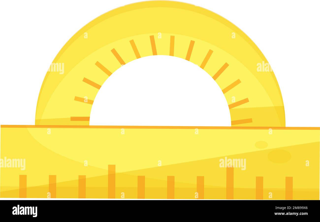 Isolated colored ruler icon Flat design Vector Stock Vector Image & Art ...