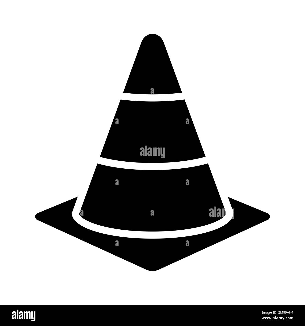 Safety cone icon vector for your website design, logo, app, UI. Vector