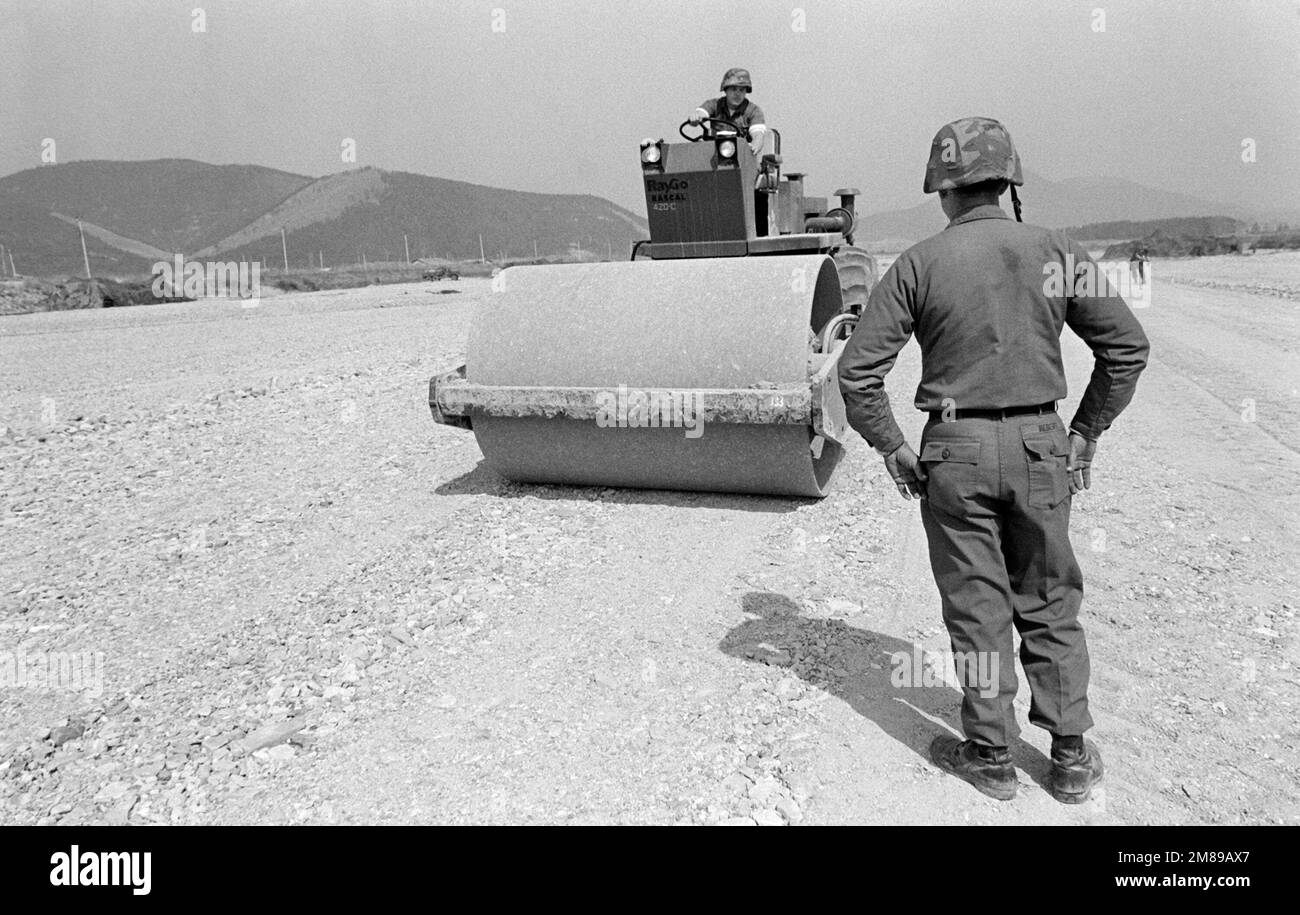 DN-SN-88-06643. Subject Operation/Series: TEAM SPIRIT Country: Republic Of Korea (KOR) Stock Photo