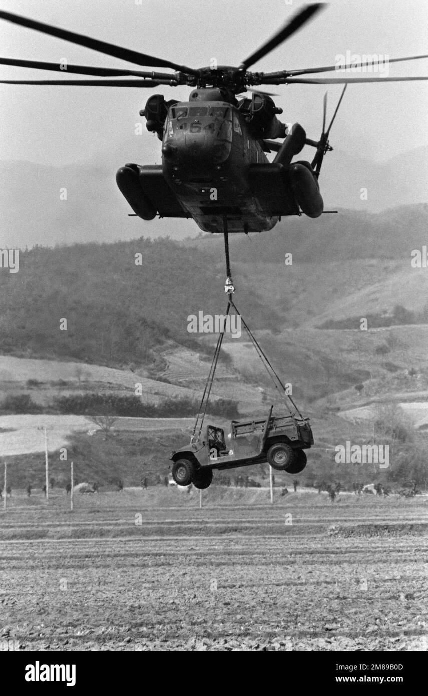 DN-SN-88-07085. Subject Operation/Series: TEAM SPIRIT Country: Republic Of Korea (KOR) Stock Photo