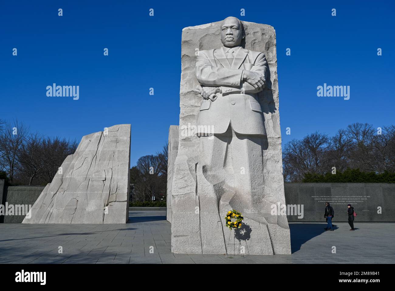 The Martin Luther King, Jr. Memorial national memorial located in West