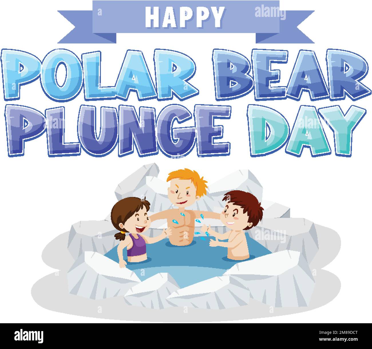 Polar Bear Plunge Cartoon Images