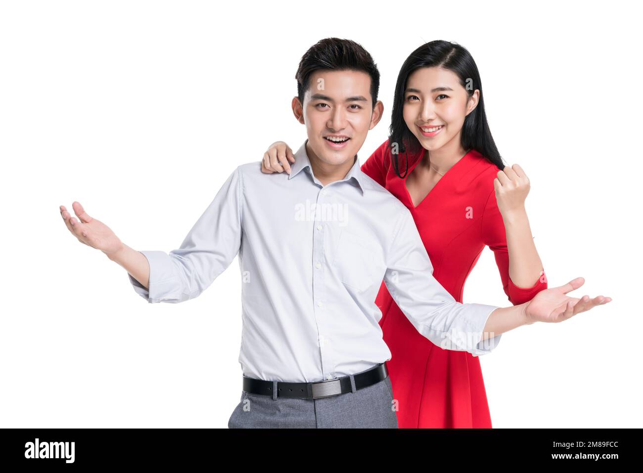 Behing Hug Young lovers behind hug Stock Photo - Alamy