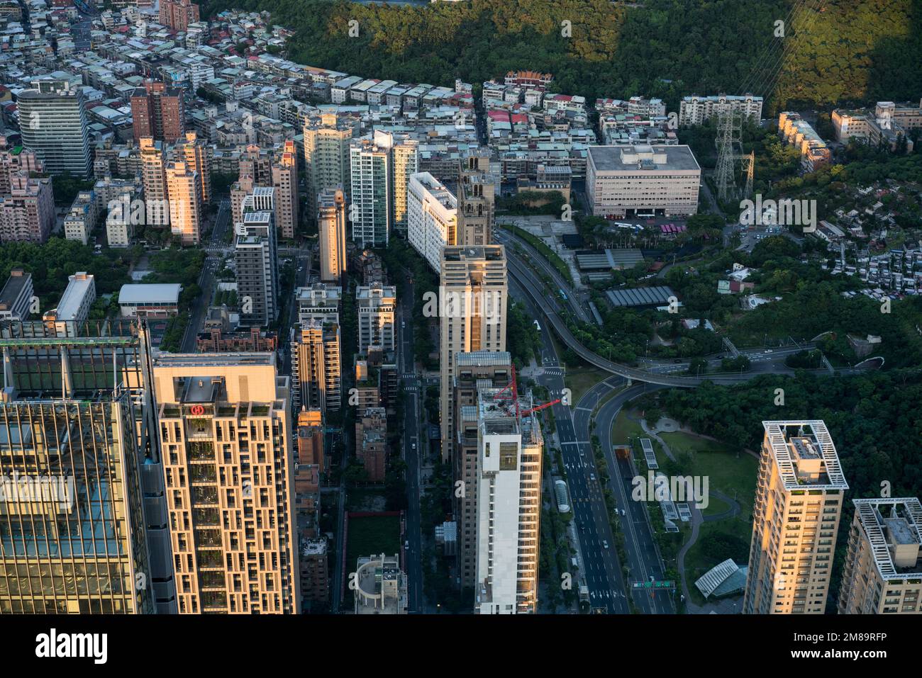 Birds eye view taipei taiwan hi-res stock photography and images - Alamy