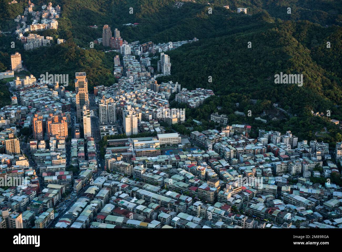 A bird's eye view of Taipei Stock Photo - Alamy