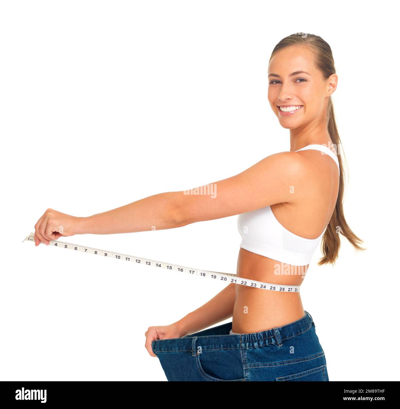 Slim girl hi-res stock photography and images - Alamy