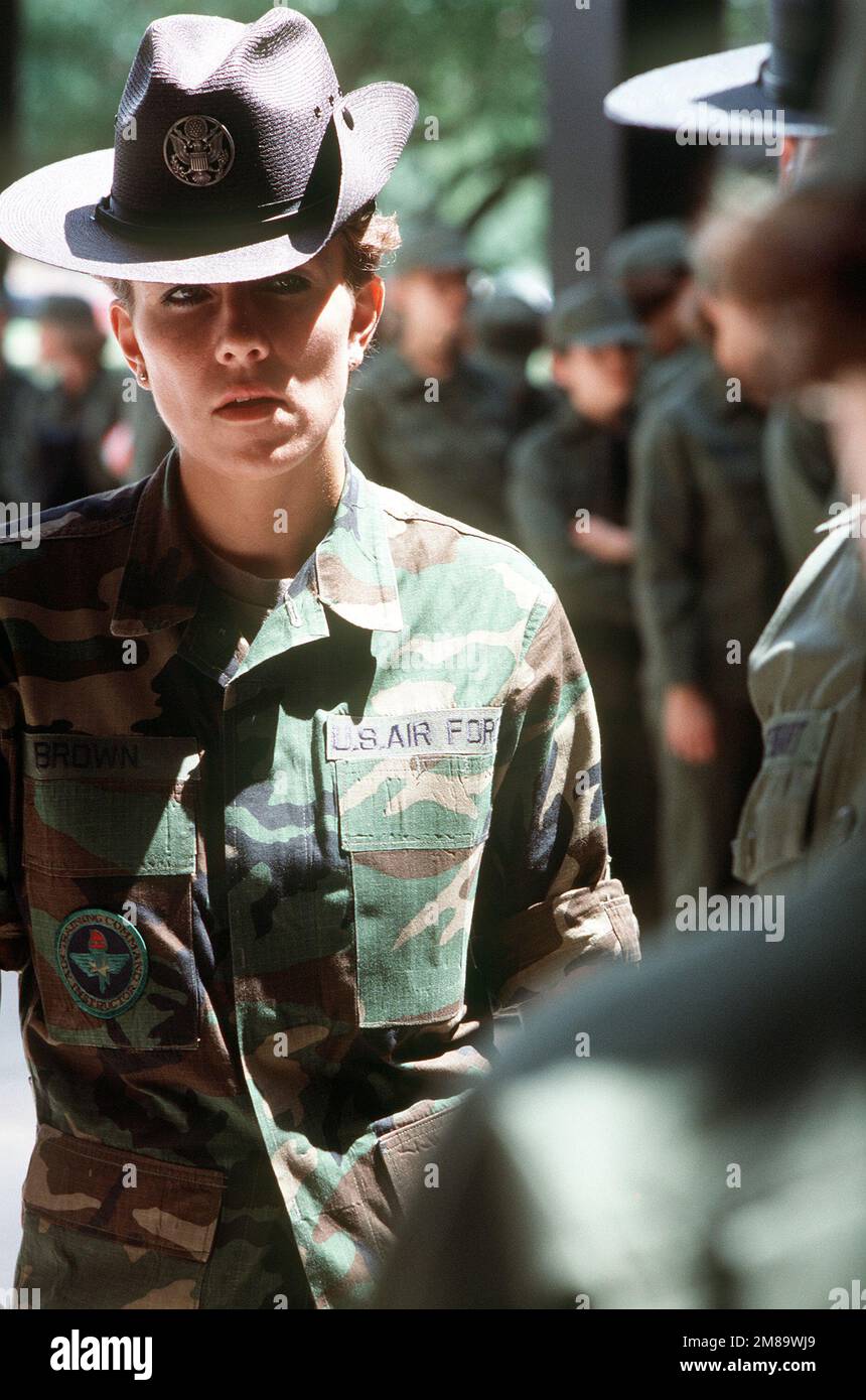 STAFF SGT. Donna M. Sperry, student instructor, 3707th Basic Military ...
