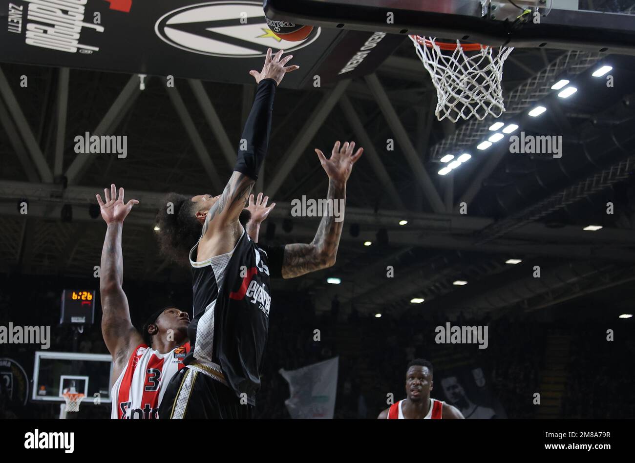 Bologna, Italy. 12th Jan, 2023. Daniel Hackett (Segafredo Virtus