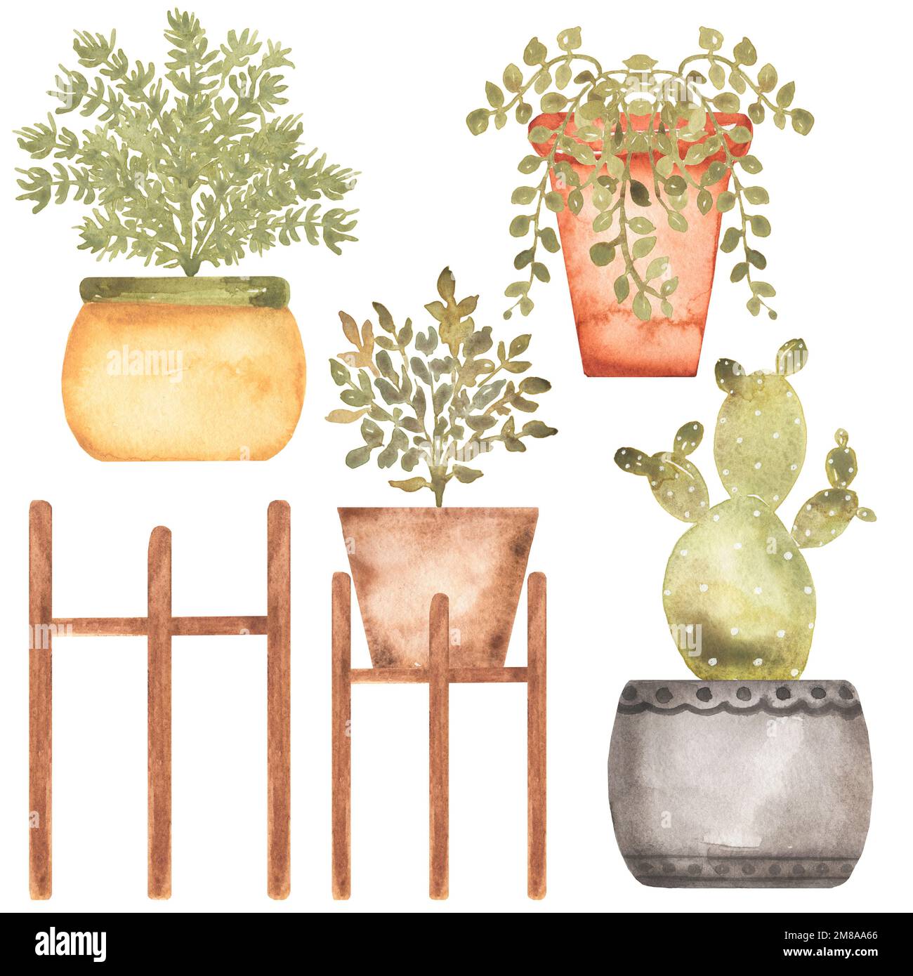 Floral Home Decor Clip Art