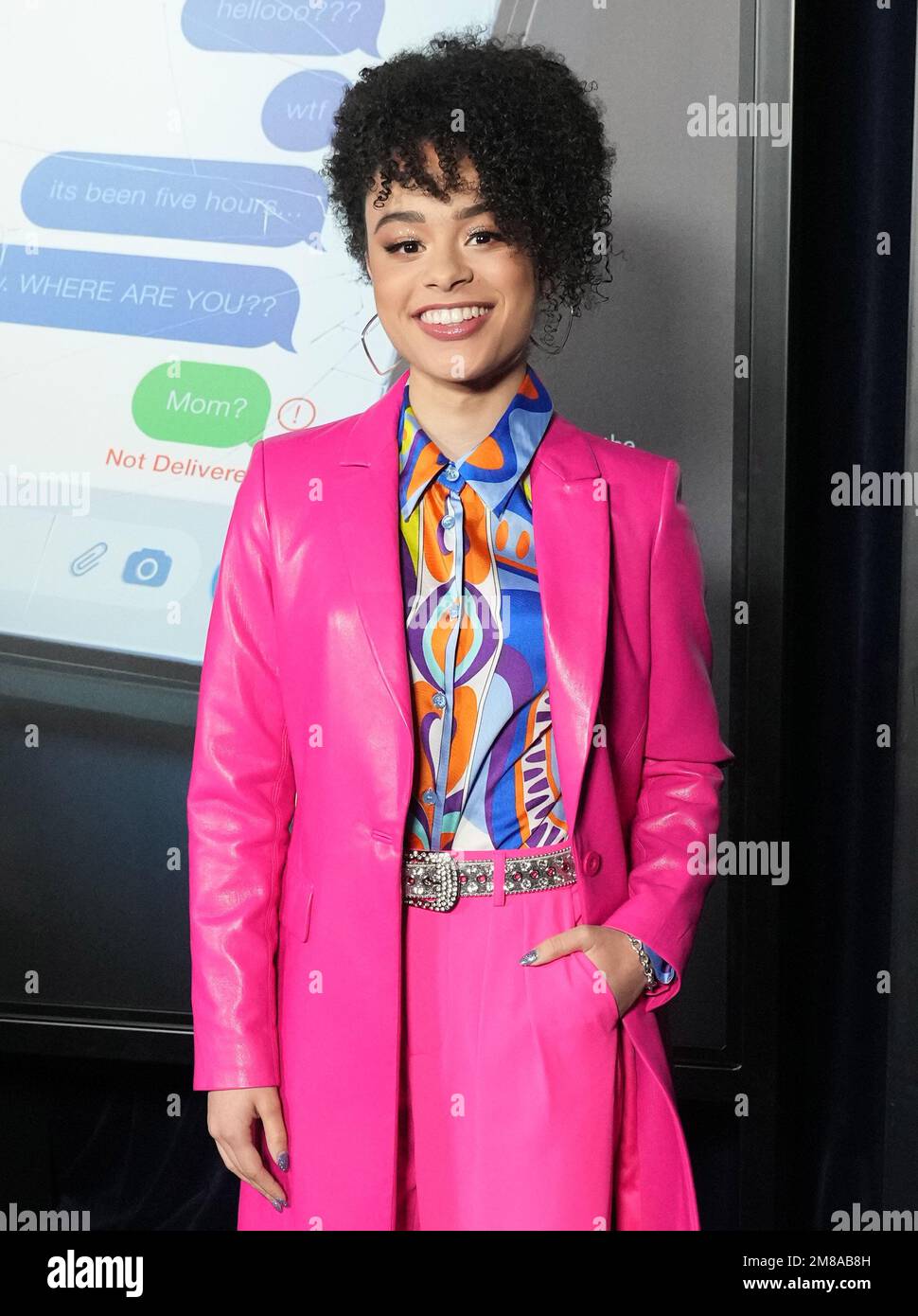 Los Angeles, USA. 12th Jan, 2023. Gabrielle Nevaeh Green arrives at the