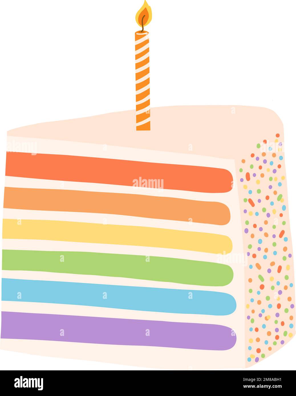 Tasty colorful fruit cake happy Stock Vector Images - Alamy Tasty colorful fruit cake happy Stock Vector Images - Alamy
