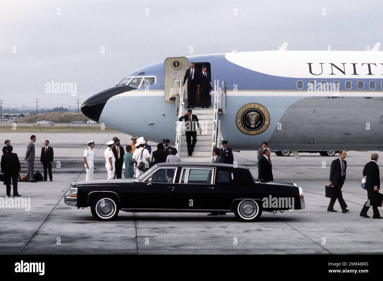 Reagan air force one hi-res stock photography and images - Alamy